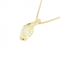 K18YG Dây chuyền kim cương 0.33CT - Hàng hiệu Chính hãng 860407