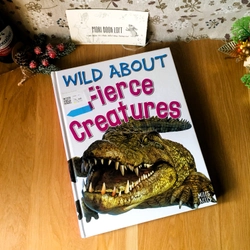 Sách tranh tiếng anh Wild About Fierce Creatures, Used, Bìa cứng