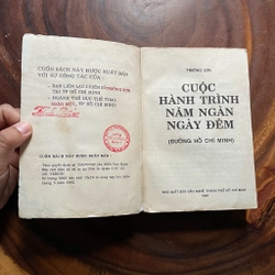 II Tựa sách: Cuộc Hành Trình Năm Ngàn Ngày Đêm (Đường Hồ Chí Minh) - Trường Sơn - 1992 446063