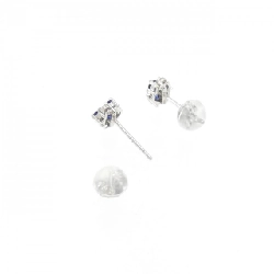 K18WG Sapphire Earrings - Hàng hiệu Authentic 872227