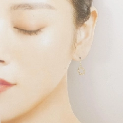 K18YG Bông tai - Hàng hiệu Authentic 866596