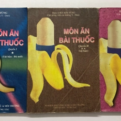 BỘ 3 CUỐN MÓN ĂN BÀI THUỐC TẬP 1,2,3