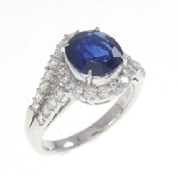 Nhẫn Sapphire PT900 2.38CT - Hàng hiệu Chính hãng