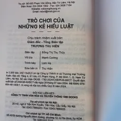 Trò Chơi Của Những Kẻ Hiểu Luật - Mới 100% 697981