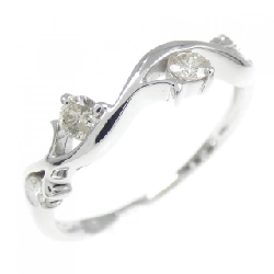 Nhẫn kim cương K18WG 0.21CT