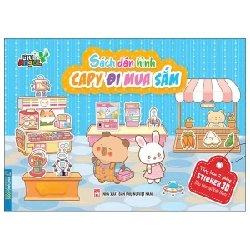 Sách Dán Hình - Capy Đi Mua Sắm - Little Angel ASB.PO Oreka Blogmeo 230225