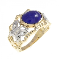 Nhẫn Lapis Lazuli K18YG/PT900