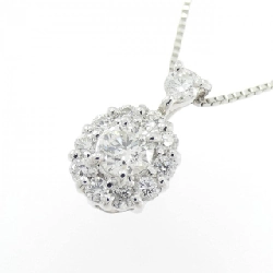 K18WG Dây chuyền kim cương 0.30CT - Hàng hiệu Chính hãng 861342