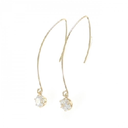 K18YG Bông tai Cubic - Hàng hiệu Chính hãng 871545