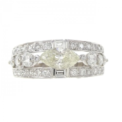 Nhẫn kim cương PT900 0.577CT 666942