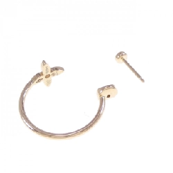 Bông tai Louis Vuitton Creole Monogram Idylle một bên 665919