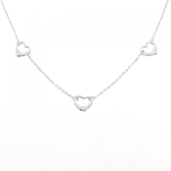 Dây chuyền Tiffany Open Heart×7 - Hàng hiệu Authentic