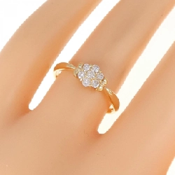 Nhẫn kim cương K18YG 0.20CT 672062