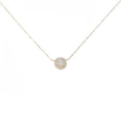 Dây chuyền kim cương K18YG 0.15CT - Hàng hiệu Chính hãng