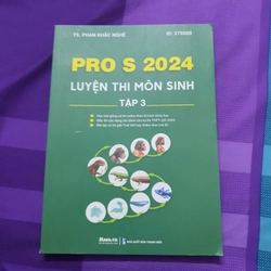 Sách Sinh Pro S 2024 Luyện Thi Môn Sinh Tập 3