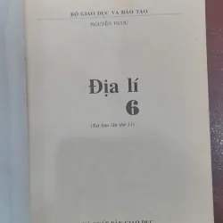 Địa lí 6, in năm 2000 786035