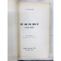 Việt Nam văn minh sử lược khảo - Lê Văn Siêu 128724