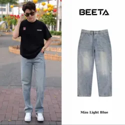 Quần Jeans Nam HAVEN studio màu xanh sáng 977570