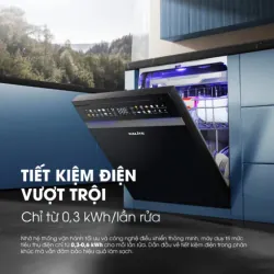🧩 Kalite UltraWash Pro – Rửa 17 Bộ Chén Đĩa, Tiết Kiệm 30% Nước & Điện! 597220