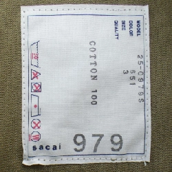 Áo thun SACAI - Hàng hiệu Authentic 905608