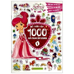 Bộ sưu tập 1000 đề can lấp lánh - Tập 1 mới 100% HCM.PO Children Fun 135789