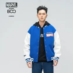 Áo Khoác Varsity BOO Unisex Dáng Oversize Marvel Comics BOOZILLA 713765