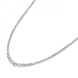 K18WG Dây chuyền kim cương - Hàng hiệu Chính hãng 857761