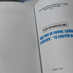 Nhận Thức Và Phòng, Chống "Tự Diễn Biến", "Tự Chuyển Hóa" 928594