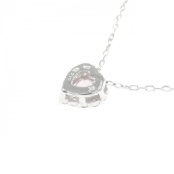 K18WG Heart Morganite Necklace - Hàng hiệu Authentic 857832