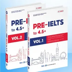 Combo PRE-IELTS to 4.5+ Vol. 1, Vol 2 799402