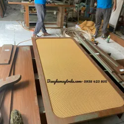 Tấm nhựa giả mây đan caro 750702