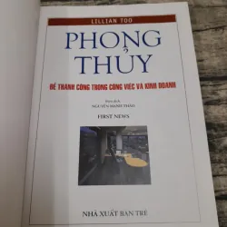 CẨM NANG PHONG THỦY để thành công trong Công v và Cuộc sống. LILLIAN TOO 763845