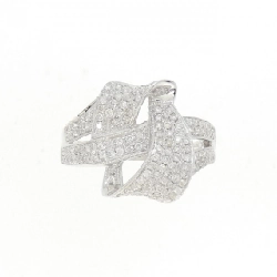 Nhẫn kim cương K18WG 0.50CT 670880