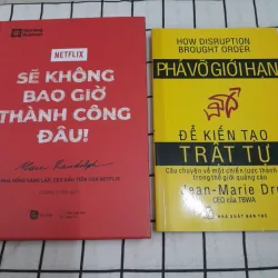 2 quyển Tư duy BỨT PHÁ để thành công: KHÔNG BAO GIỜ THÀNH CÔNG & PHÁ VỠ GIỚI HẠN.