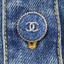 CHANEL P78108V70196 24B Áo khoác denim - Hàng hiệu Authentic 820333