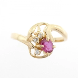 Nhẫn ruby K18YG 667130