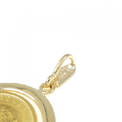 Mặt dây chuyền đồng xu 18KYG (khung) - Hàng hiệu Authentic 864355