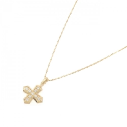 K18YG Dây chuyền kim cương hình chữ thập 0.33CT - Hàng hiệu Chính hãng 862095