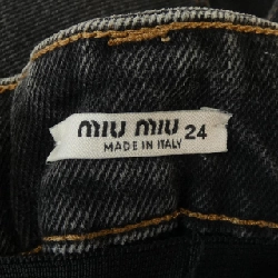 MIU MIU MIU MIU Logo GWP329 XFU Jeans 650046