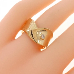 Nhẫn kim cương K18YG 0.11CT 668136