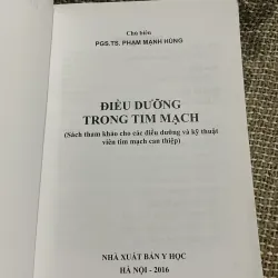 Điều dưỡng trong tim mạch - TS phạm Mạnh Hùng  1030023