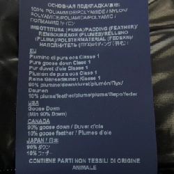 Herno PI0485DIC 9300 Áo khoác lông 632252