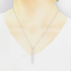750WG/K18WG Pave Diamond Necklace 1.10CT - Hàng hiệu Authentic 866599