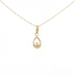 K18YG Dây chuyền kim cương - Hàng hiệu Authentic