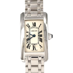 Cartier Tank Americaine SM WG W26019L1 WG Quartz - Hàng hiệu Authentic