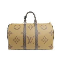 Túi xách Boston Louis Vuitton Monogram Giant Reverse Keepall Bandoulière 45cm M47211 614602