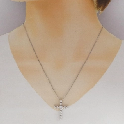 Dây chuyền kim cương PT900/PT850 1.501CT E VVS2-SI1 hình trái tim - Hàng hiệu Authentic 875454