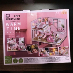 BÁN GấP Bộ Mô hình nhà búp bê CUTEROOM diy Doll House Miniature A Little Warm Moment