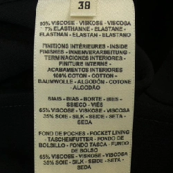 【Mã giảm giá】Áo khoác không cổ HERMES 638239