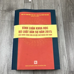 Bình luận khoa học bộ luật dân sự năm 2015 của nước CHXHCNVN. 8b2